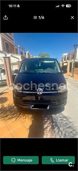 Usado VW Caravelle 150 CV (110 kW) 2022 Negro Van