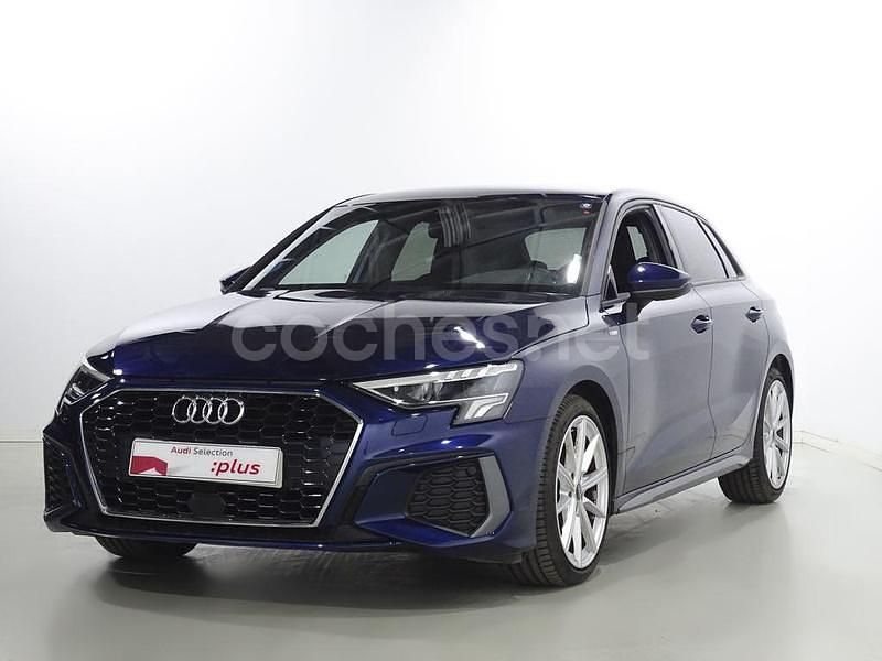 Azul Usado 2024 Audi A3 S-Line Berlina | 28.600 € (Super precio) - Imagen 1/4