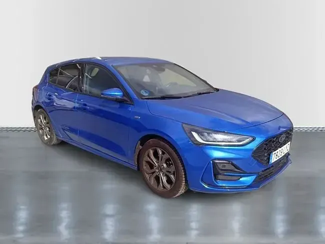Usado Ford Focus ST-Line 125 CV (91 kW) 2022 Azul desert island (metalizado) Berlina