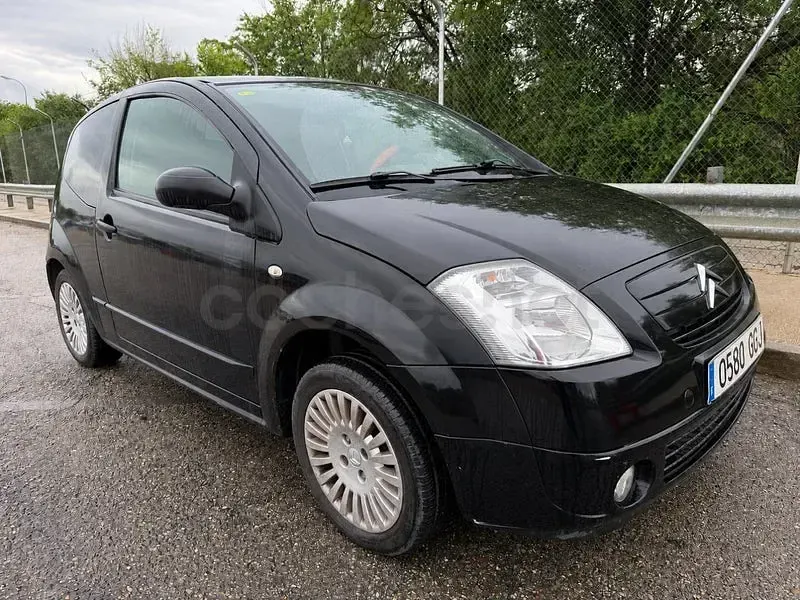 Usado Citroën C2 Furio 75 CV (55 kW) 2008 Negro Utilitario
