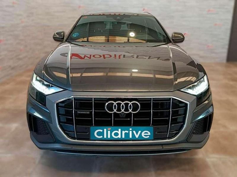 Usado Audi Q8 S-Line 286 CV (210 kW) 2021 Gris SUV