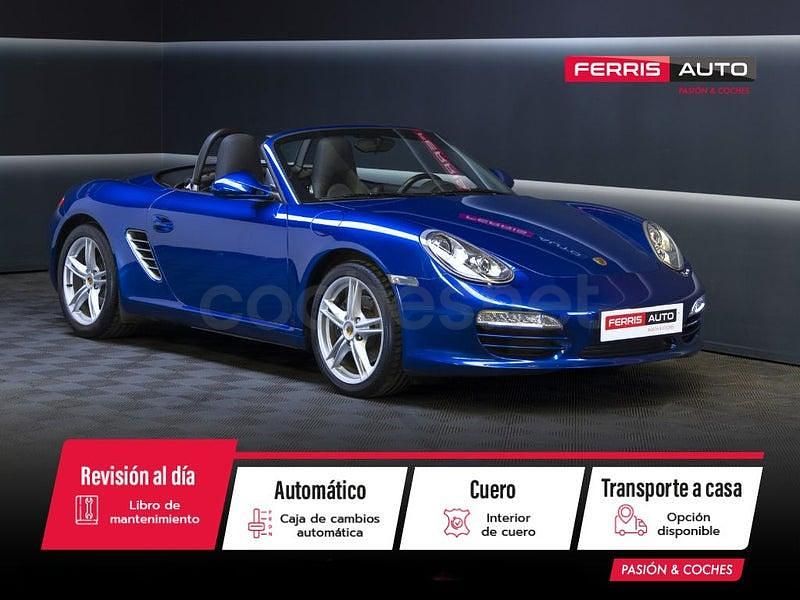 Usado Porsche Boxster 256 CV (188 kW) 2009 Azul Descapotable