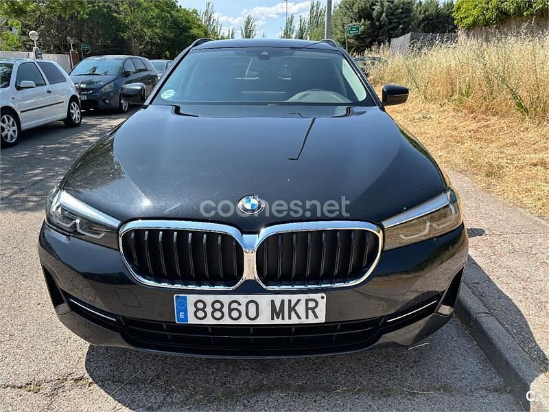 Usado BMW 520 190 CV (139 kW) 2021 Negro Familiar