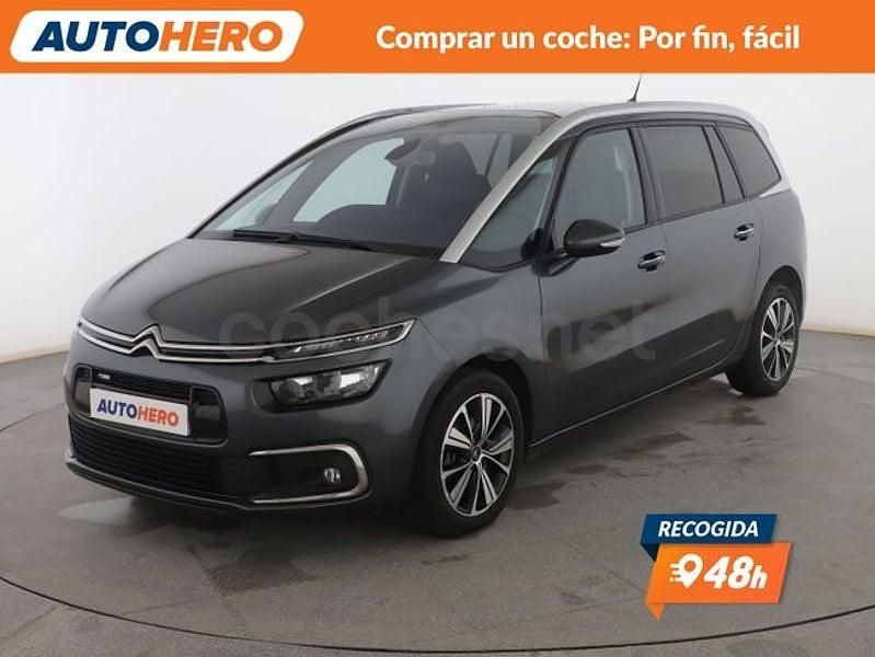 Usado Citroën Grand C4 Picasso Feel 130 CV (95 kW) 2017 Gris / plata Monovolumen