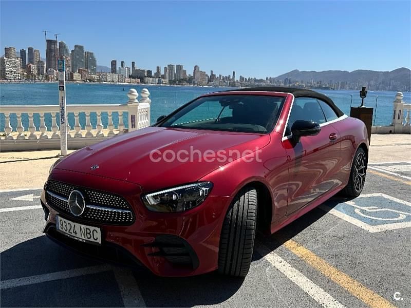 Rojo Usado 2021 Mercedes E450 Descapotable | 61.500 € - Imagen 1/4