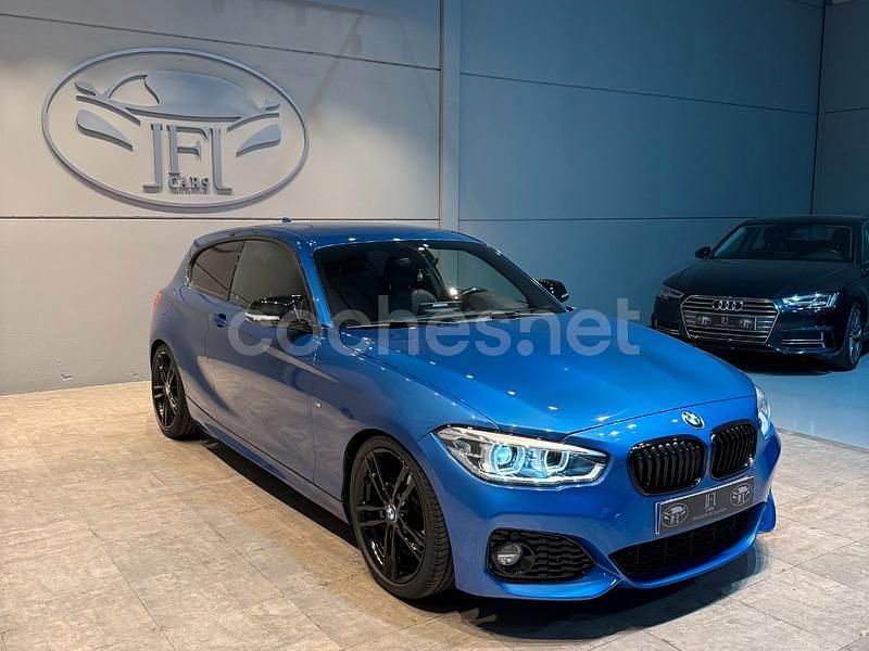 Usado BMW 118 150 CV (110 kW) 2016 Azul Utilitario