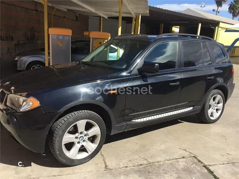 Brugt BMW X3 150 HK (110 kW) 2005 Sort SUV
