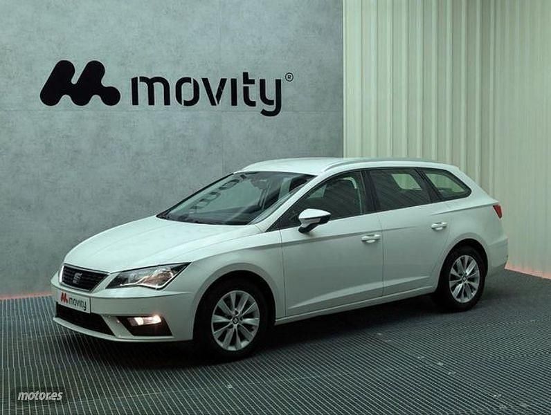 Usado Seat Leon ST Style 115 CV (84 kW) 2020 Blanco Familiar