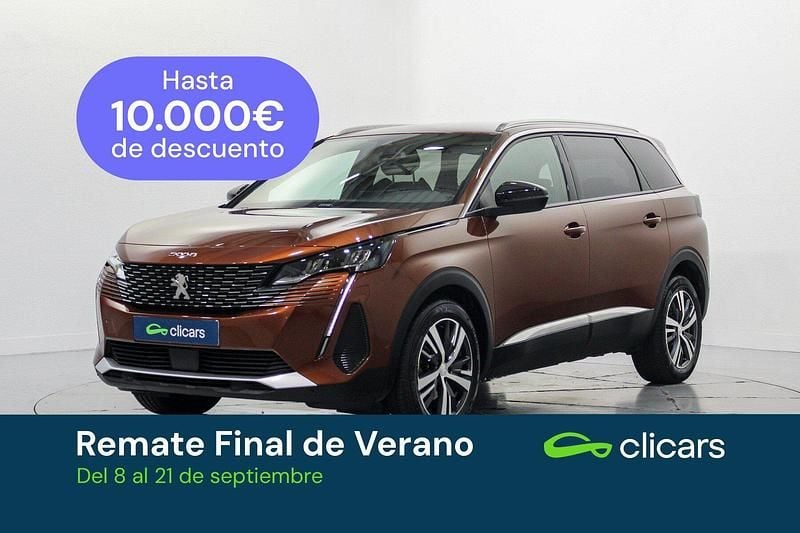 Marrón Usado 2023 Peugeot 5008 Allure Monovolumen | 25.990 € (Precio justo) - Imagen 1/4