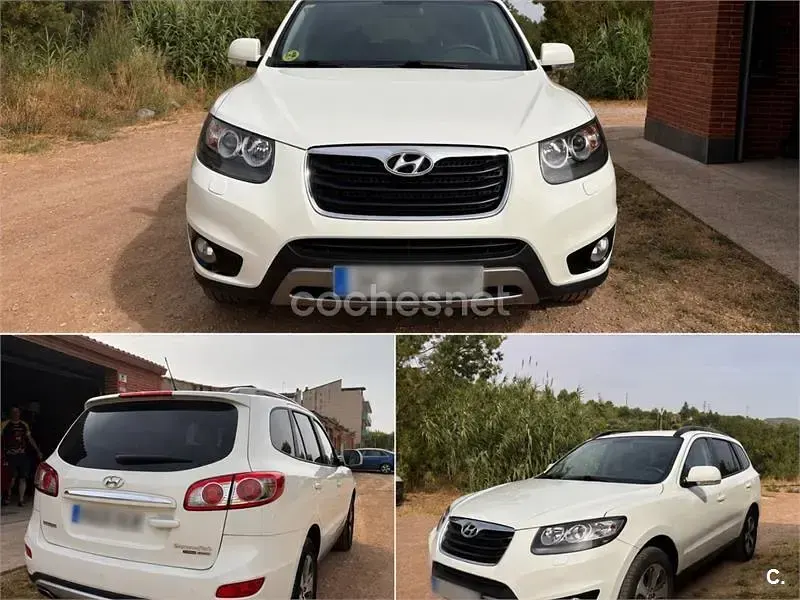 Usado Hyundai Santa Fe Style 155 CV (114 kW) 2012 Blanco SUV