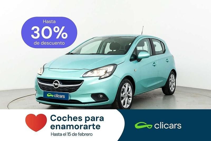 Usado Opel Corsa Selective 90 CV (66 kW) 2016 Azul Utilitario