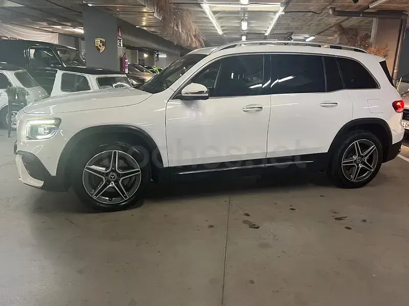 Usado Mercedes GLB200 150 CV (110 kW) 2022 Blanco SUV