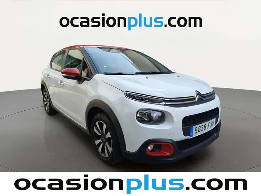 Usado Citroën C3 Feel 82 CV (60 kW) 2018 Blanco Utilitario