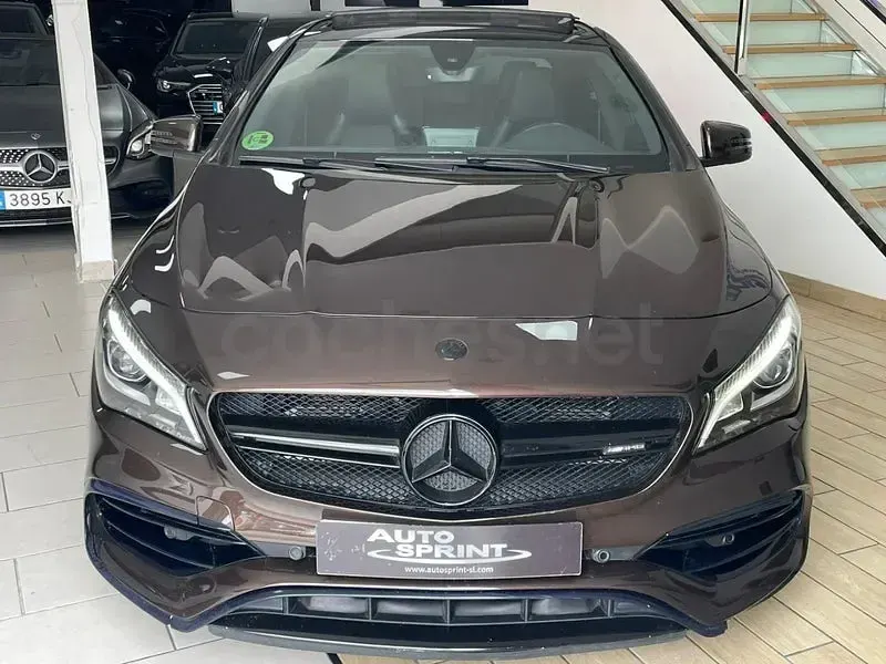 Usado Mercedes CLA45 AMG 381 CV (280 kW) 2017 Marrón Berlina