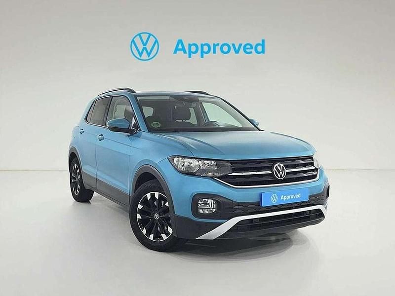 Usado VW T-Cross Advance 110 CV (80 kW) 2022 Azul SUV
