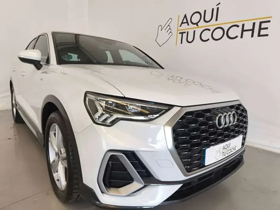 Usado Audi Q3 Sportback S-Line 150 CV (110 kW) 2022 Blanco SUV