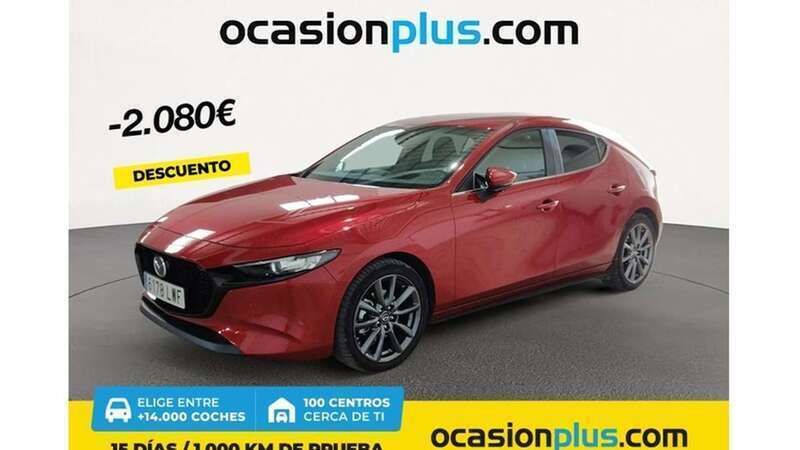 Rojo Usado 2022 Mazda 3 Utilitario | 20.810 € (Buen precio) - Imagen 1/4
