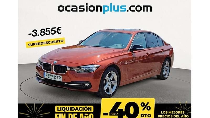 Naranja Usado 2019 BMW 318 Sport Line Berlina | 18.845 € (Super precio) - Imagen 1/4