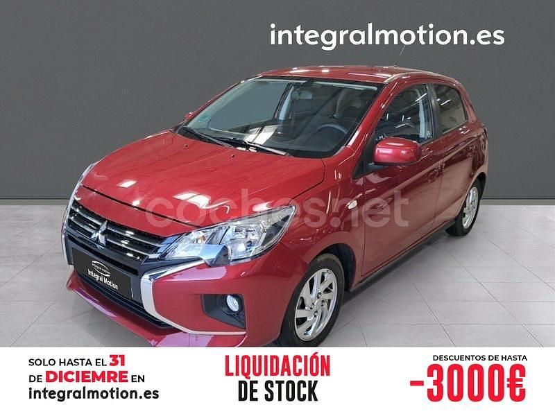 Rojo Usado 2024 Mitsubishi Space Star Motion Berlina | 13.500 € (Precio justo) - Imagen 1/4