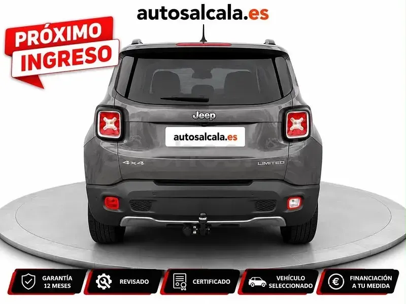 Usado Jeep Renegade Limited 140 CV (102 kW) 2016 Negro SUV