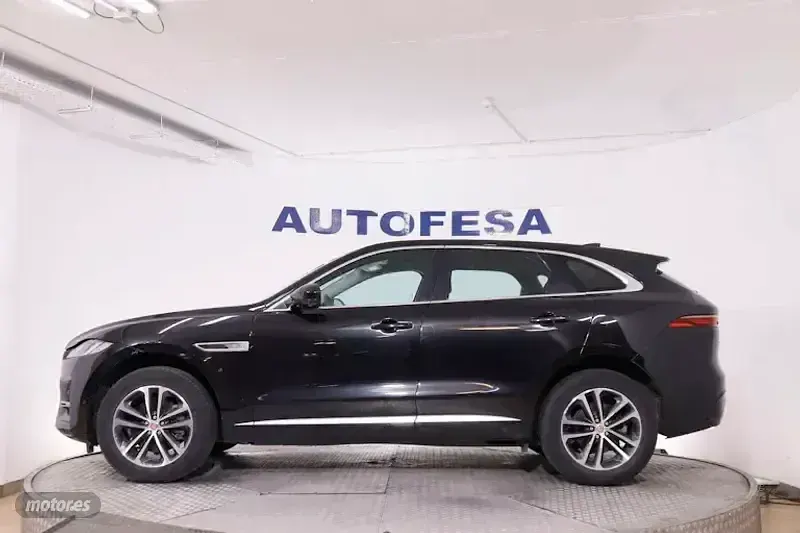 Usado Jaguar F-Pace S 204 CV (150 kW) 2021 Negro SUV
