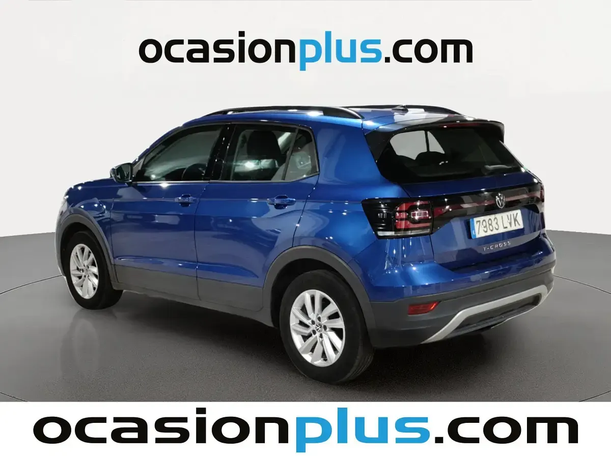 Usado VW T-Cross Advance 95 CV (69 kW) 2021 Azul SUV
