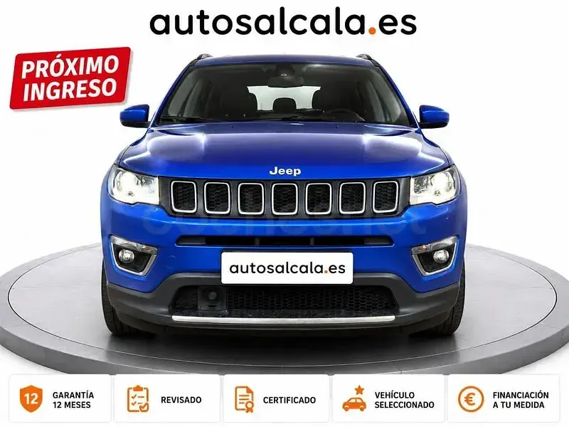 Usado Jeep Compass Limited 140 CV (102 kW) 2020 Azul SUV