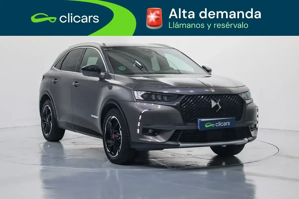 Usado DS Automobiles DS7 Crossback Performance 181 CV (133 kW) 2018 Gris SUV