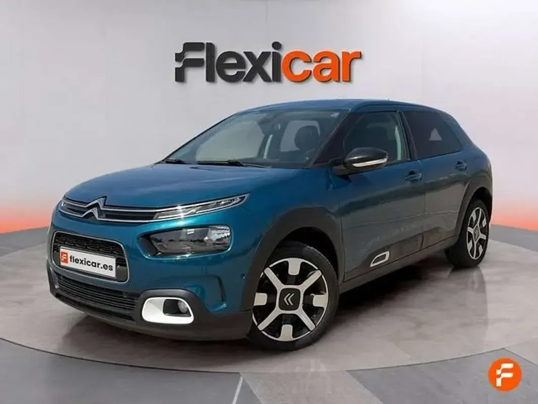 Usado Citroën C4 Cactus PureTech 131 CV (96 kW) 2018 Azul Utilitario