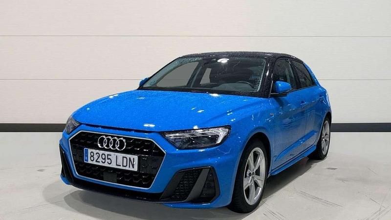 Usado Audi A1 Sportback S-Line 116 CV (85 kW) 2019 Azul Utilitario
