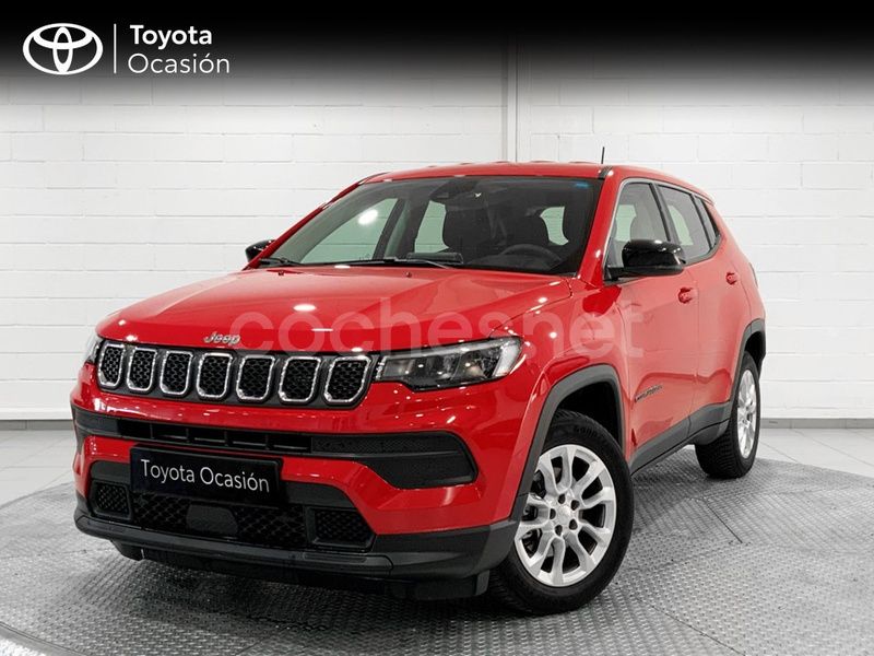Rojo Usado 2023 Jeep Compass Longitude SUV | 23.800 € (Super precio) - Imagen 1/4