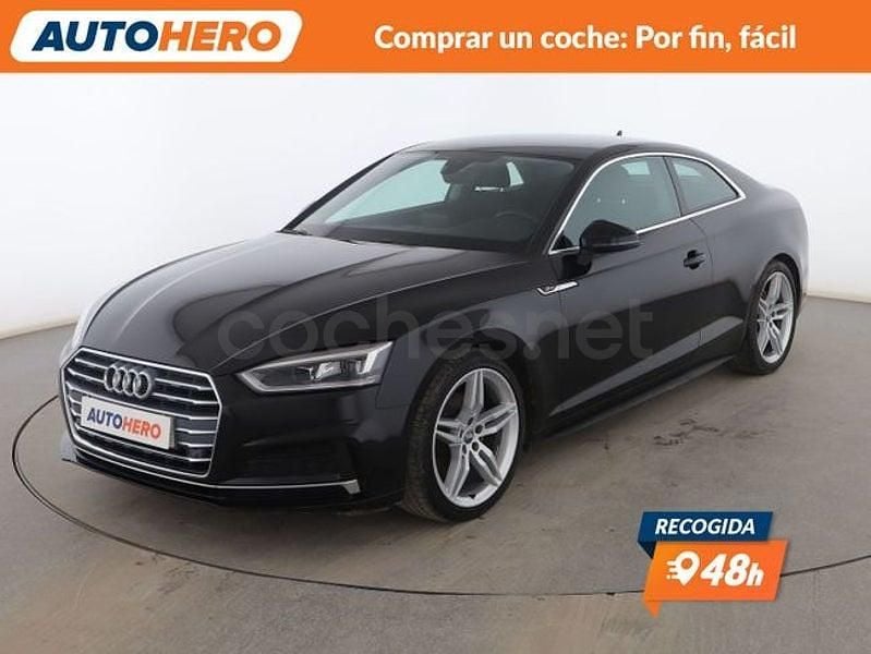 Usado Audi A5 S-Line 150 CV (110 kW) 2018 Negro Coupe