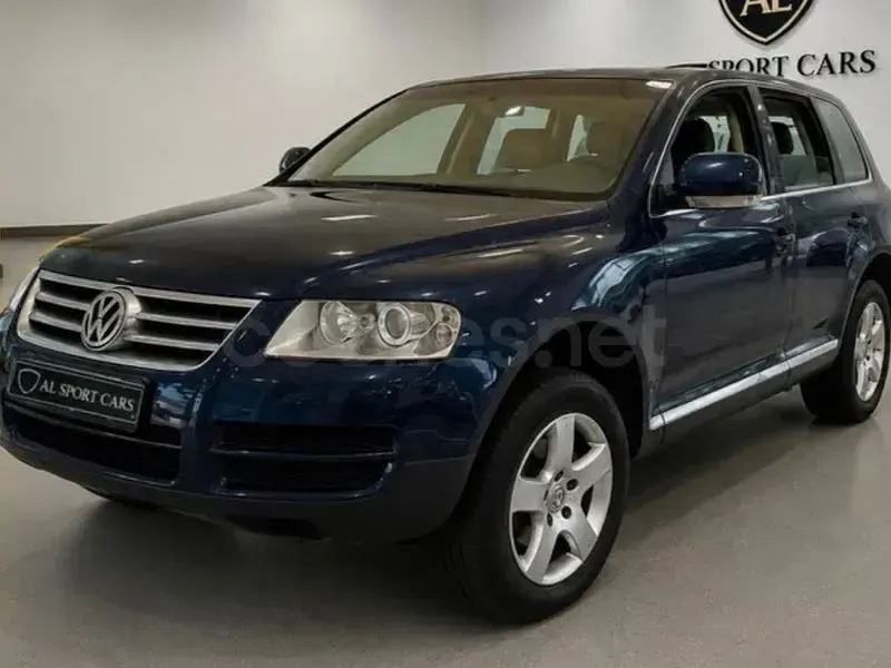 Second-hand VW Touareg R 174 CP (127 kW) 2005 Albastru SUV