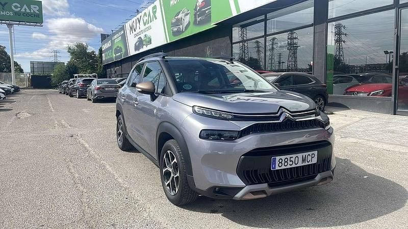 Plateado Usado 2022 Citroën C3 Aircross PureTech SUV | 14.490 € (Precio justo) - Imagen 1/4