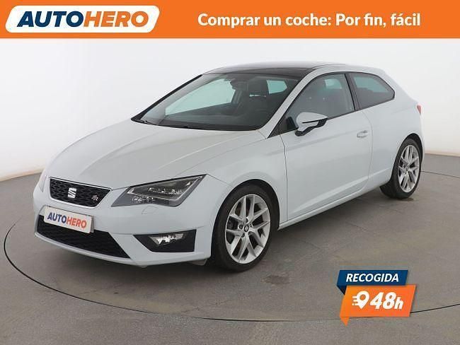 Blanco Usado 2014 Seat Leon FR Utilitario | 13.499 € (Precio justo) - Imagen 1/3