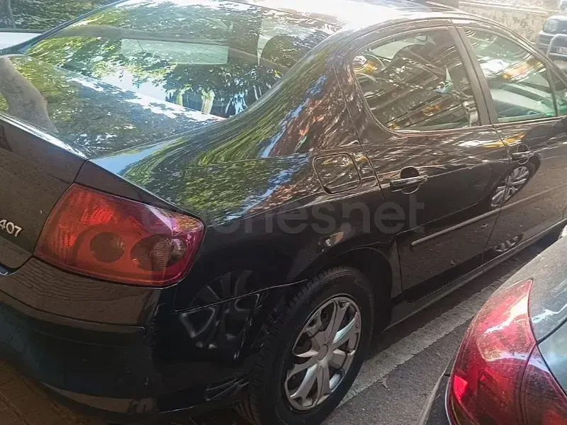 Usado Peugeot 407 Sport 110 CV (80 kW) 2007 Negro Berlina