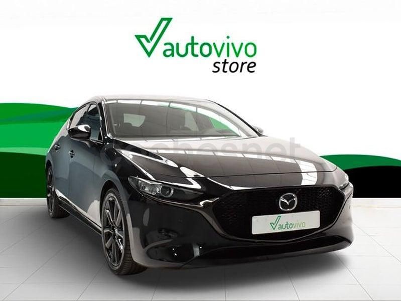 Usado Mazda 3 Homura-Line 186 CV (136 kW) 2022 Negro Berlina