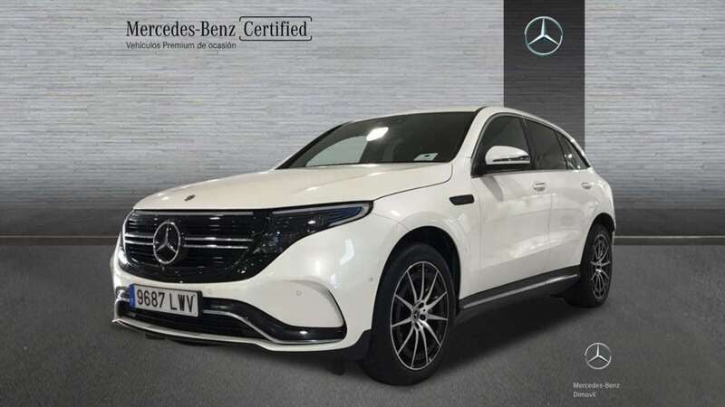 Blanco Usado 2022 Mercedes EQC400 AMG line SUV | 46.900 € (Precio justo) - Imagen 1/4