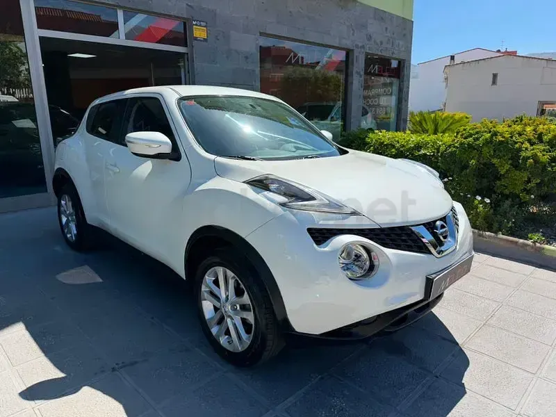Usado Nissan Juke Acenta 115 CV (84 kW) 2014 Blanco SUV
