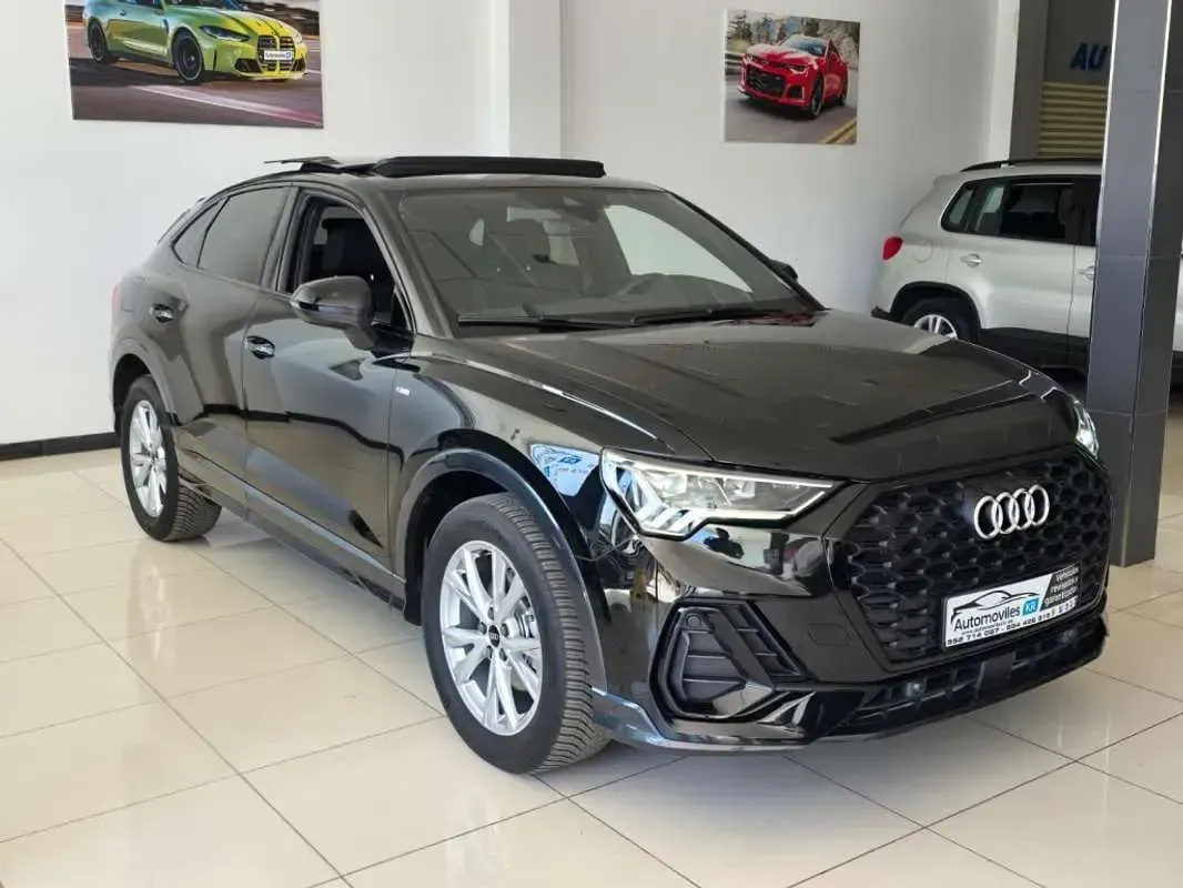Käytetty Audi Q3 Sportback S-Line 150 HP (110 kW) 2025 Musta Katumaasturi