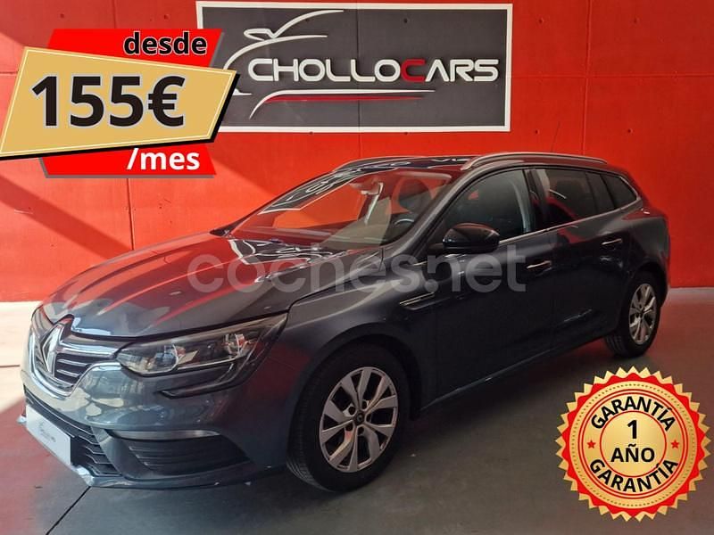 Gris / plata Usado 2020 Renault Mégane GrandTour Life Familiar | 9697 € (Super precio) - Imagen 1/4