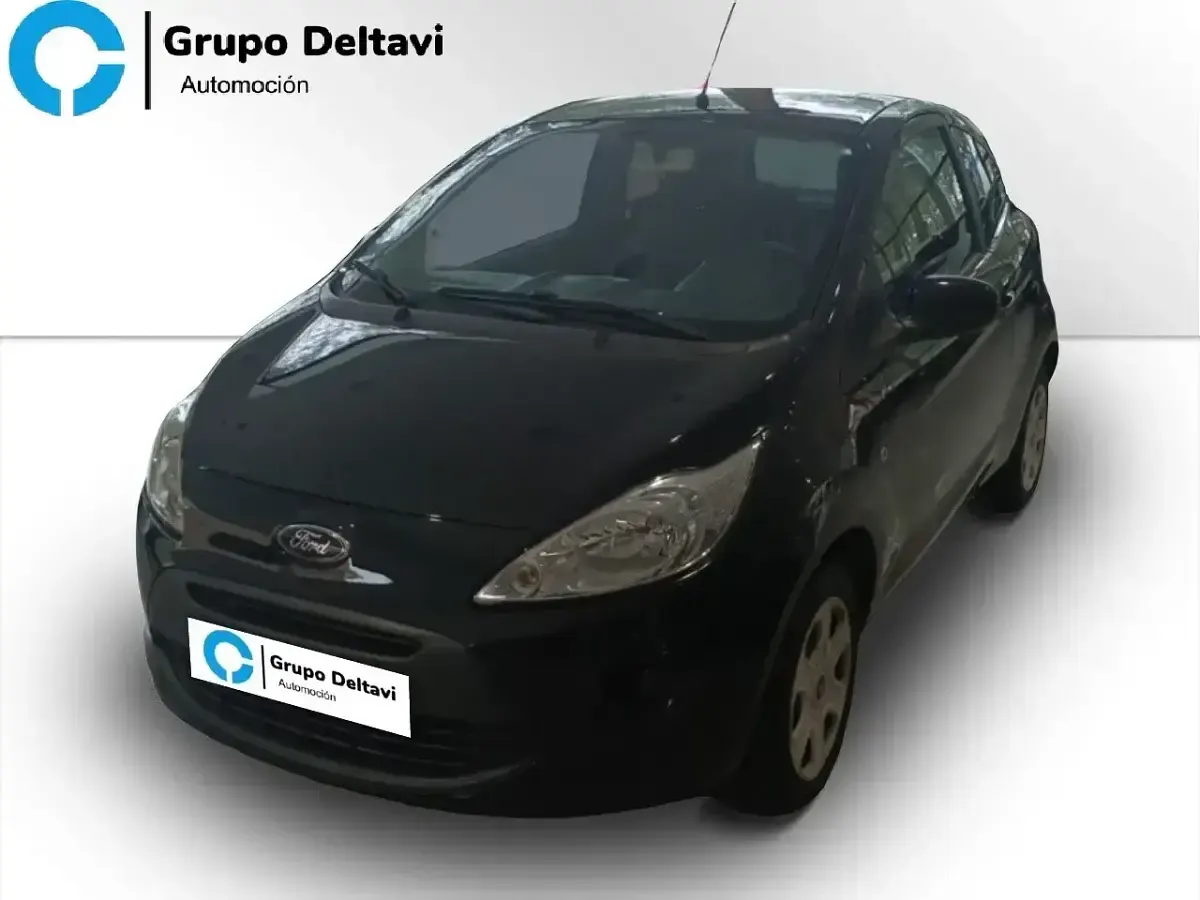 Usado Ford Ka 69 CV (50 kW) 2014 Negro Berlina
