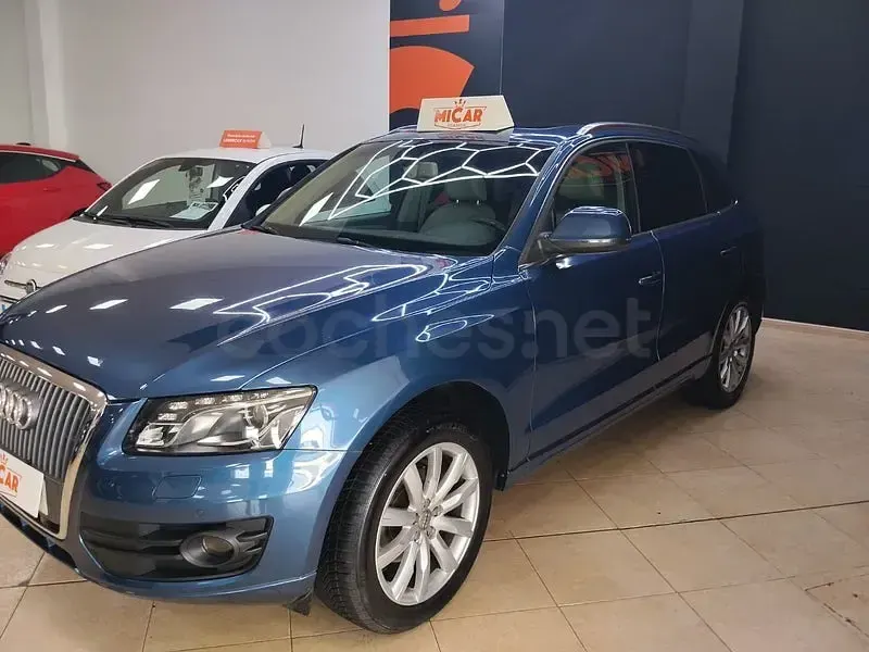 Usado Audi Q5 170 CV (125 kW) 2010 Azul SUV
