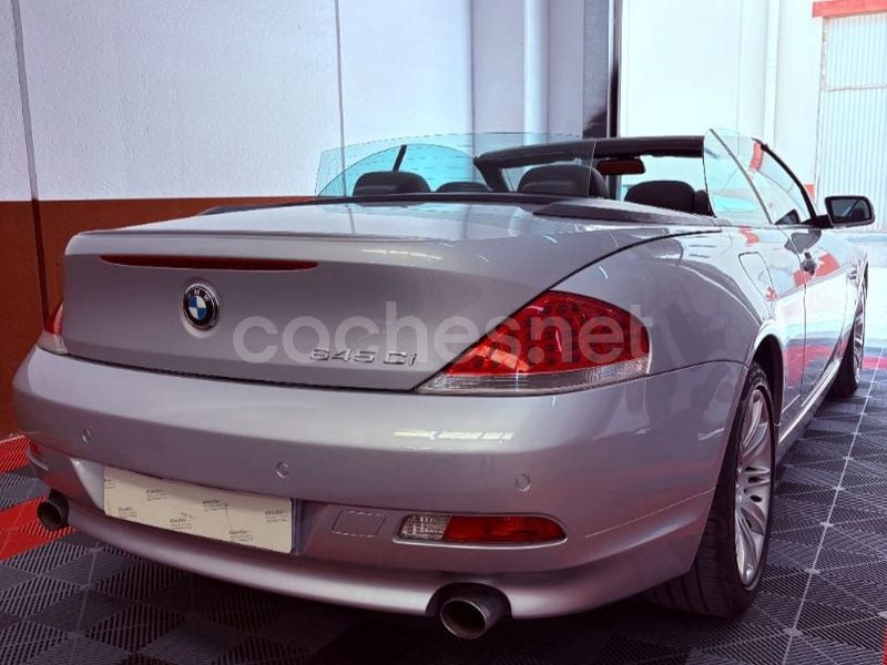 Usado BMW 645 Cabriolet 333 CV (244 kW) 2005 Gris / plata Descapotable