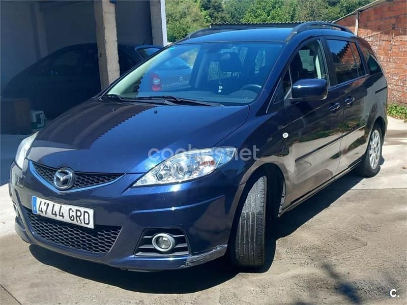 Usado Mazda 5 Style 110 CV (80 kW) 2009 Azul Monovolumen