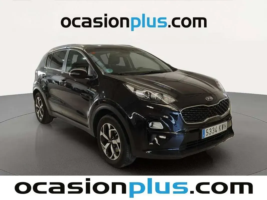 Usado Kia Sportage 136 CV (100 kW) 2019 Negro SUV
