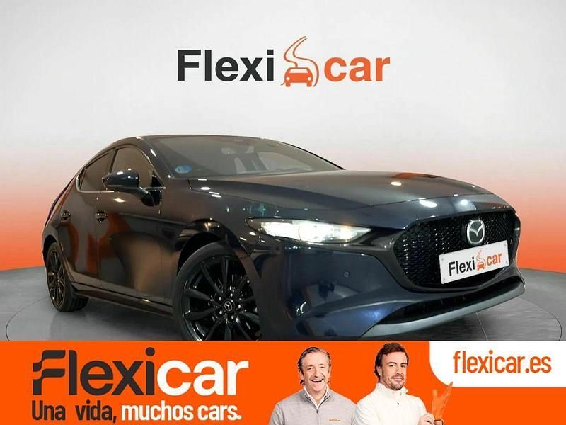 Azul Usado 2021 Mazda 3 Berlina | 20.590 € (Precio justo) - Imagen 1/4