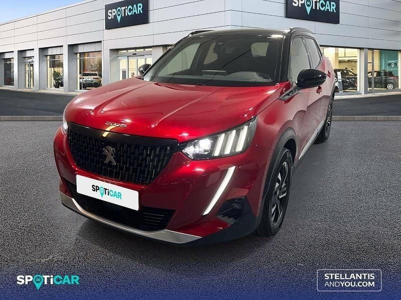 Rojo Usado 2021 Peugeot 2008 GT SUV | 18.950 € (Precio justo) - Imagen 1/4