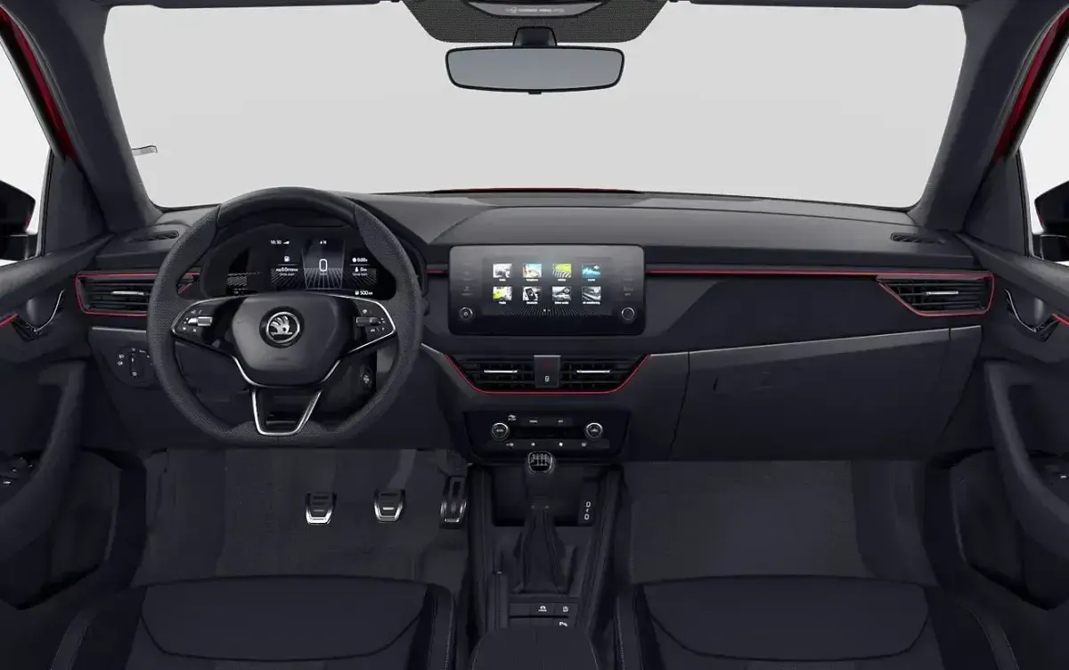 Usado Skoda Kamiq 115 CV (84 kW) 2024 Rojo SUV