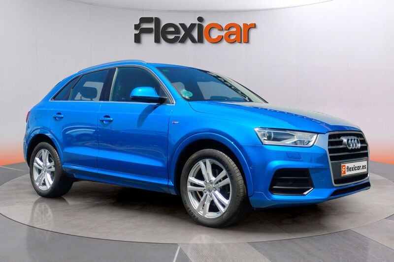 Azul Usado 2017 Audi Q3 SUV | 19.590 € (Precio justo) - Imagen 1/4